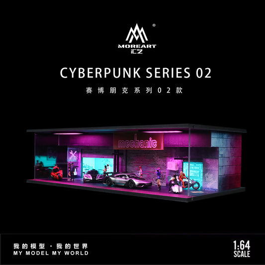 Cyberpunk Serie 2 Diorama - MoreART (BAJO PEDIDO)
