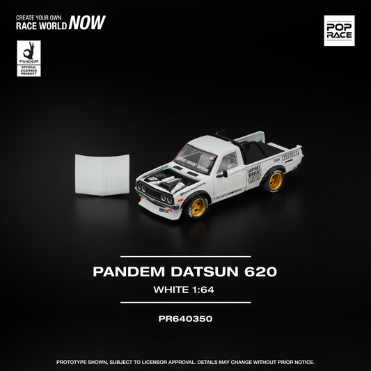 Datsun 620 White -Pop Race (PRE ORDEN)