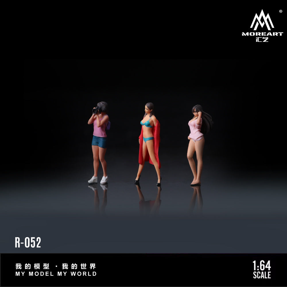 Set de 3 Figuras Photography Model - MoreART (BAJO PEDIDO)