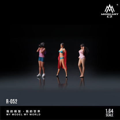 Set de 3 Figuras Photography Model - MoreART (BAJO PEDIDO)