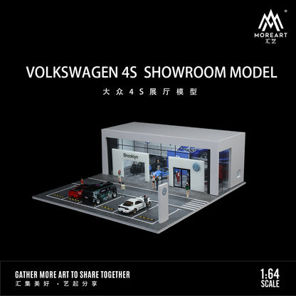 Concesionario Volswagen Diorama - MoreART (BAJO PEDIDO)