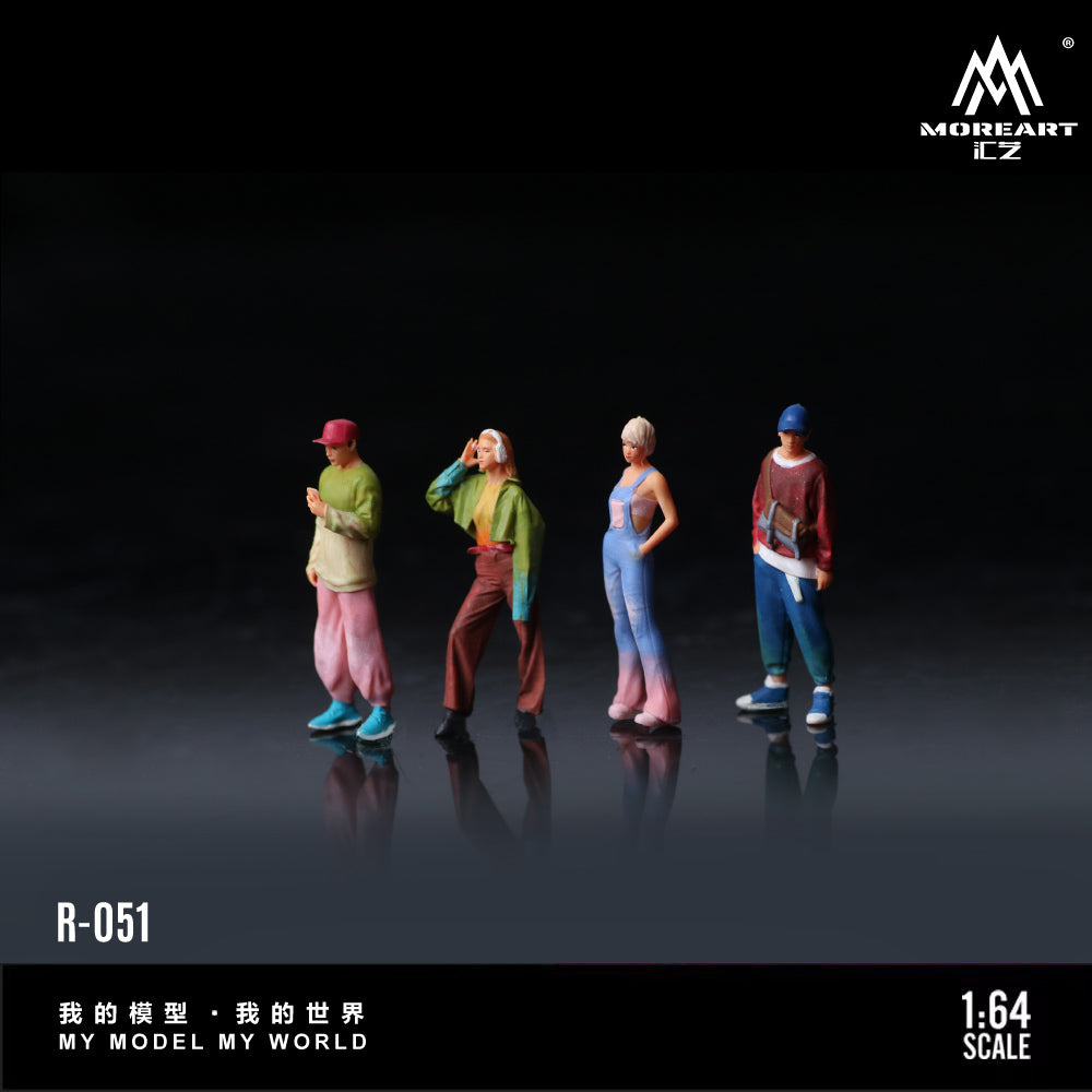 Set de 3 Figuras Trendy Mens and Womens - MoreART (BAJO PEDIDO)
