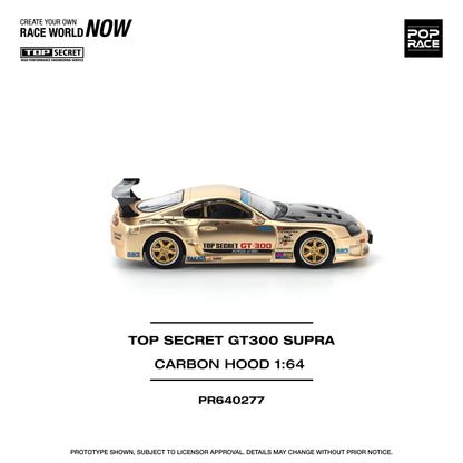 Toyota Top SecretGT300 Chrome Gold  - Pop Race (PRE ORDEN)