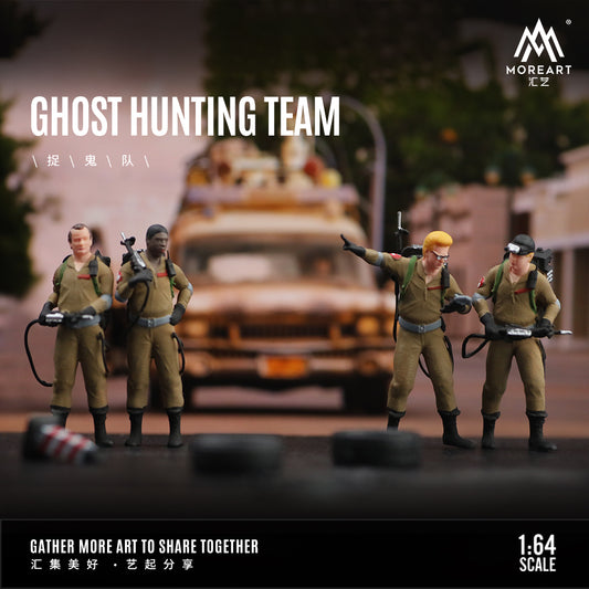 Set de 4 Figuras Caza fantasmas - MoreART (BAJO PEDIDO)