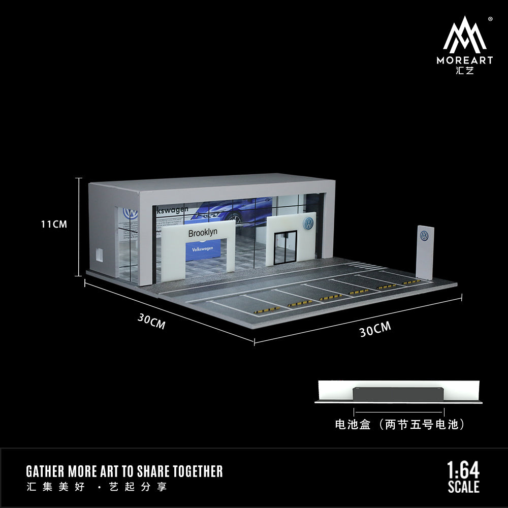 Concesionario Volswagen Diorama - MoreART (BAJO PEDIDO)
