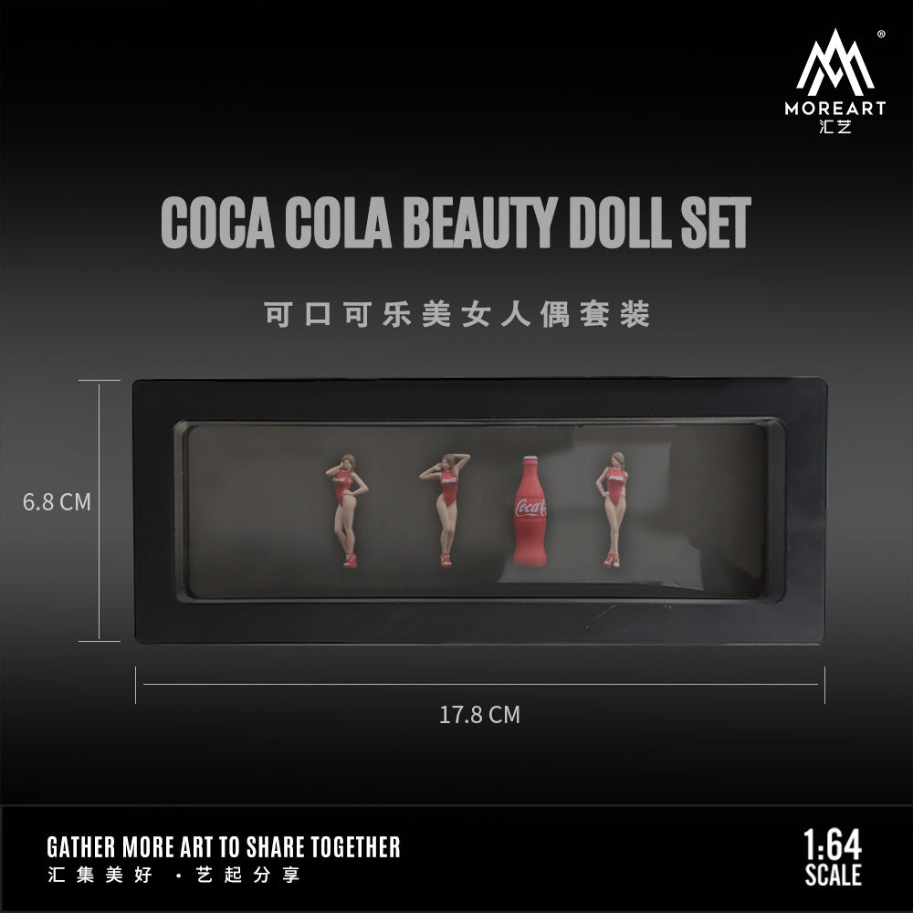 Set de 3 Figuras Coca Cola  - MoreART (BAJO PEDIDO)