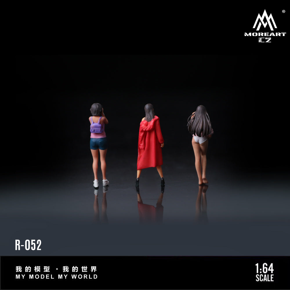 Set de 3 Figuras Photography Model - MoreART (BAJO PEDIDO)
