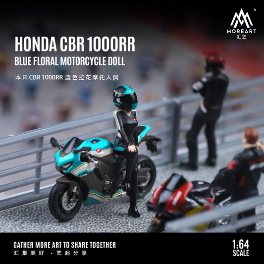 Moto Honda CBR100 Blue Figura  - MoreART (BAJO PEDIDO)
