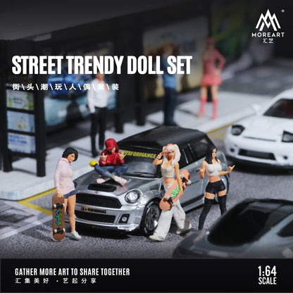 Set de 3 Figuras Street Trendy - MoreART (BAJO PEDIDO)