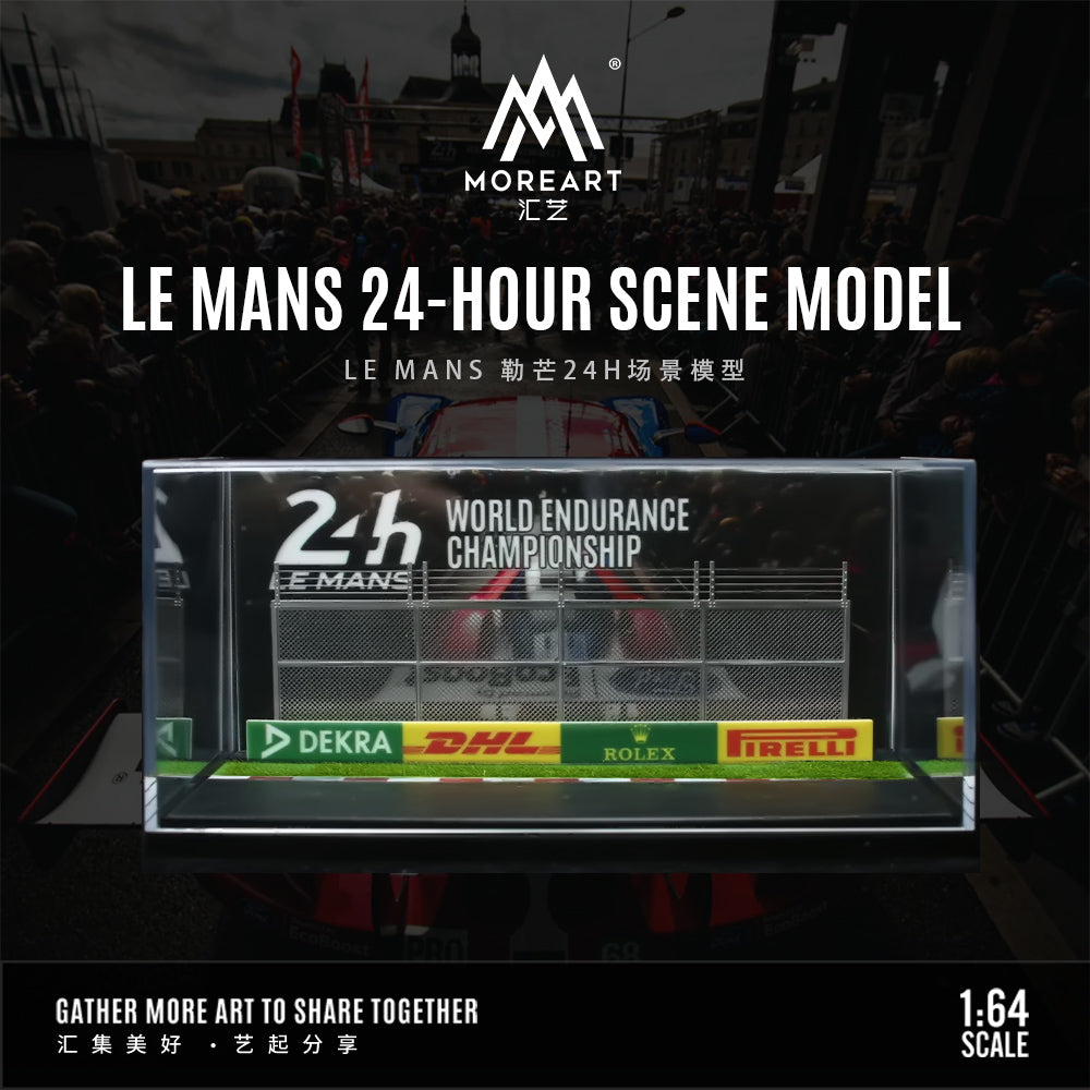 24 Horas LeMans Escena Diorama- MoreART (BAJO PEDIDO)