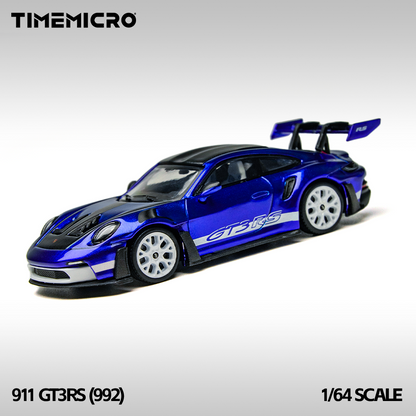 Porsche 991 GT3 RS San Marino Blue - Time Micro (POR PEDIDO)