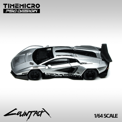 Lamborghini Countach Silver Bullet - Time Micro