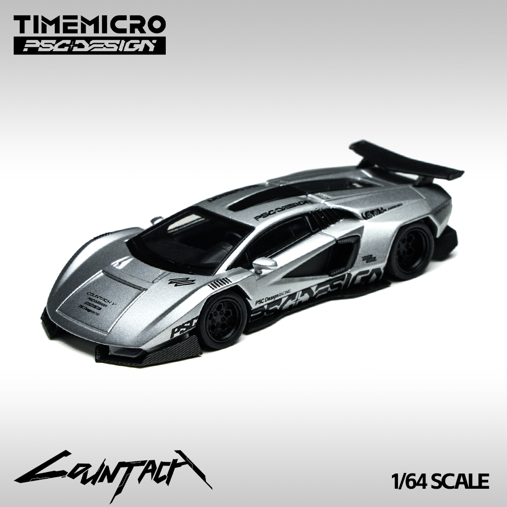 Lamborghini Countach Silver Bullet - Time Micro