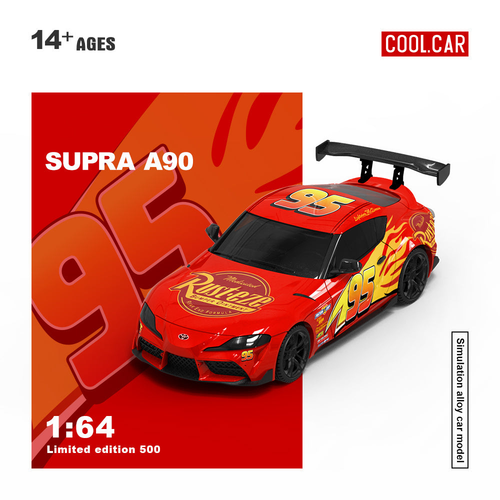 Toyota Supra Cars Rayo McQueen  - Cool Car (POR PEDIDO)