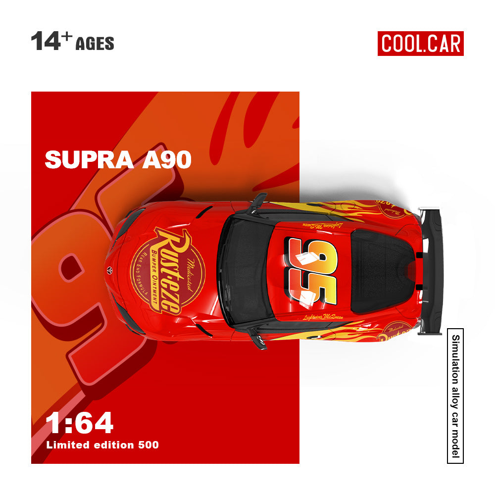 Toyota Supra Cars Rayo McQueen  - Cool Car (POR PEDIDO)
