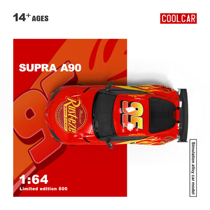 Toyota Supra Cars Rayo McQueen  - Cool Car (POR PEDIDO)