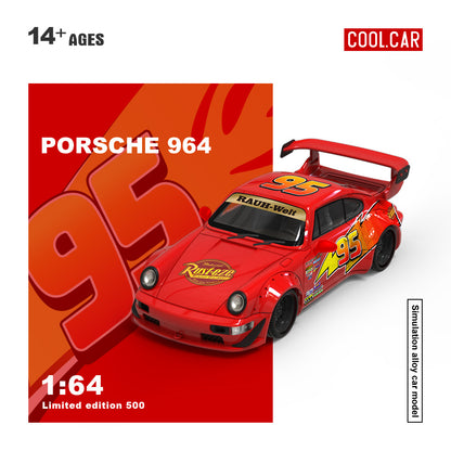Porsche 964 Cars Rayo McQueen  - Cool Car (POR PEDIDO)
