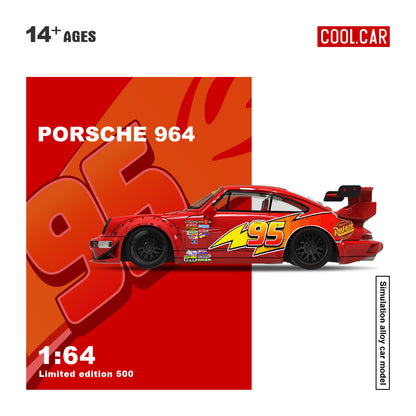 Porsche 964 Cars Rayo McQueen  - Cool Car (POR PEDIDO)
