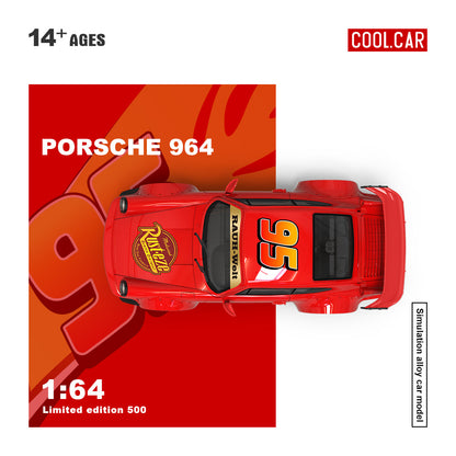 Porsche 964 Cars Rayo McQueen  - Cool Car (POR PEDIDO)