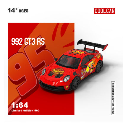 Porsche 992 GT3 RS Cars Rayo McQueen  - Cool Car (POR PEDIDO)