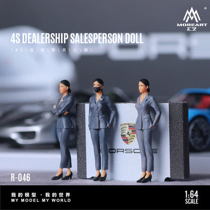 Porsche Dealership Figura - MoreART (BAJO PEDIDO)