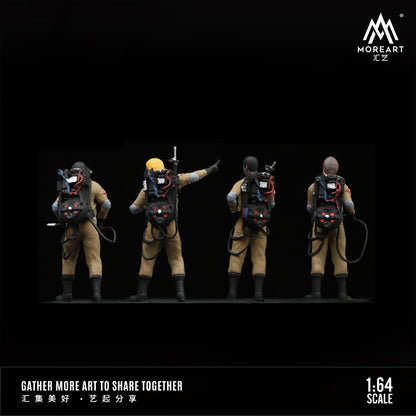 Set de 4 Figuras Caza fantasmas - MoreART (BAJO PEDIDO)