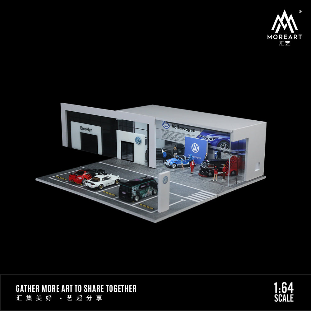 Concesionario Volswagen Diorama - MoreART (BAJO PEDIDO)