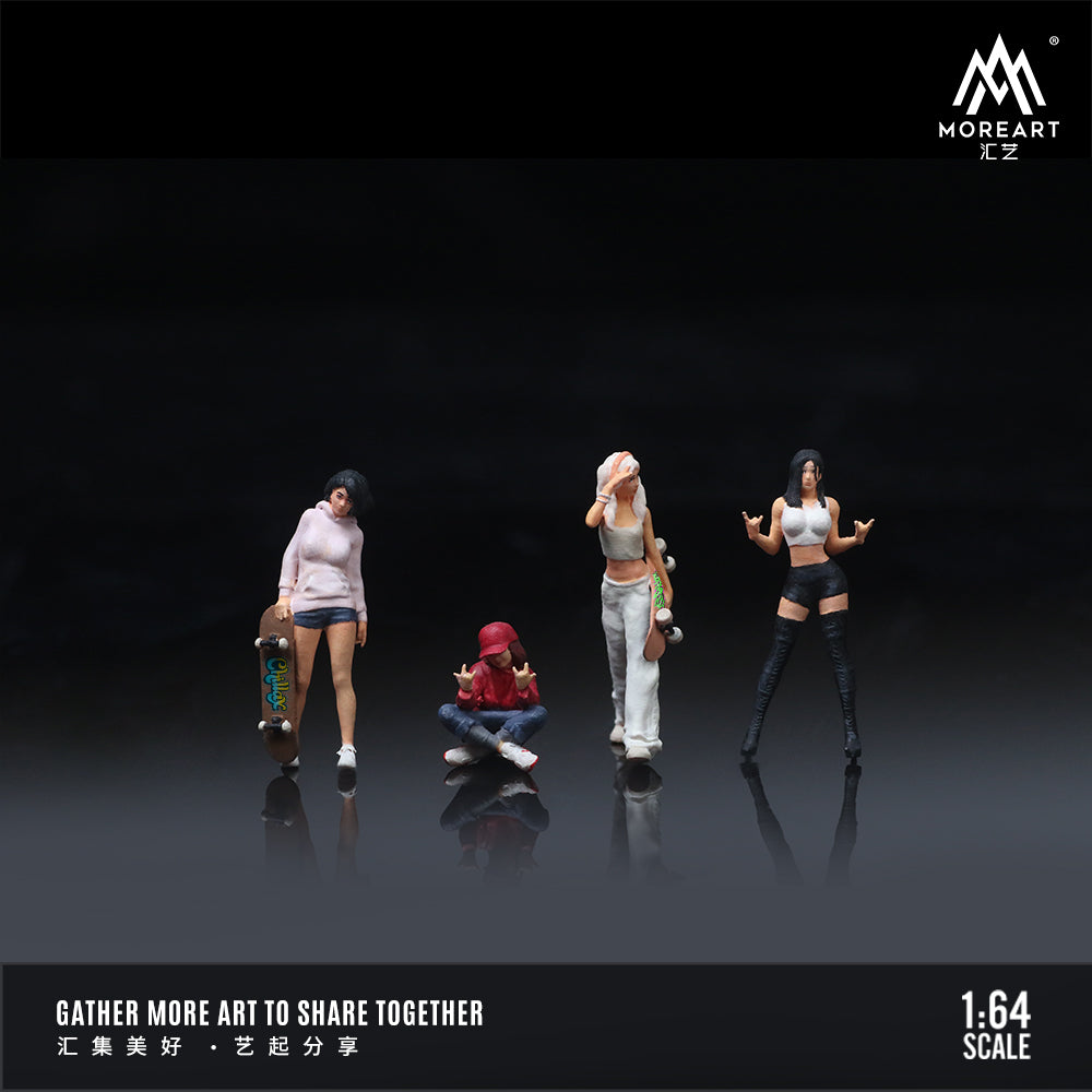 Set de 3 Figuras Street Trendy - MoreART (BAJO PEDIDO)