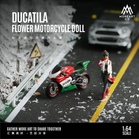 Moto Ducatila Figura  - MoreART (BAJO PEDIDO)