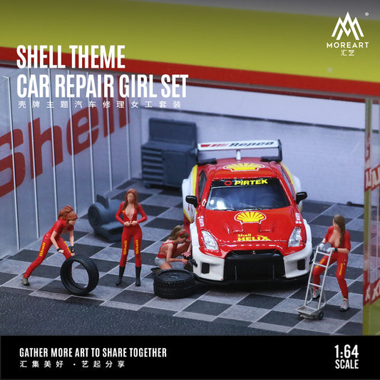 Set de 5 Figuras Shell Girls Set - MoreART (BAJO PEDIDO)