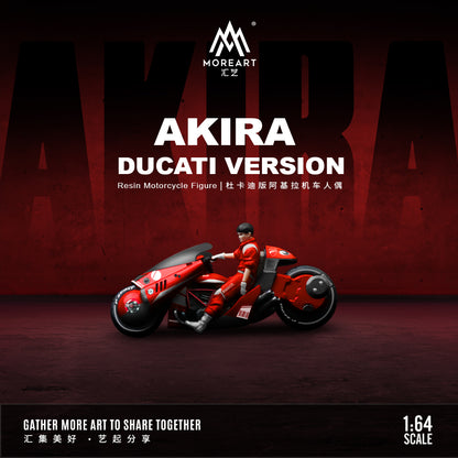 Moto Akira Ducati red Figura - MoreART (BAJO PEDIDO)