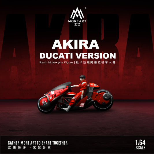 Moto Akira Ducati red Figura - MoreART (BAJO PEDIDO)