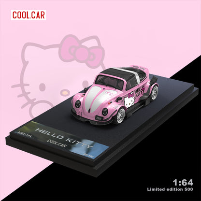 Volkswagen Bettle Hellow Kitty Pink Car (POR PEDIDO)