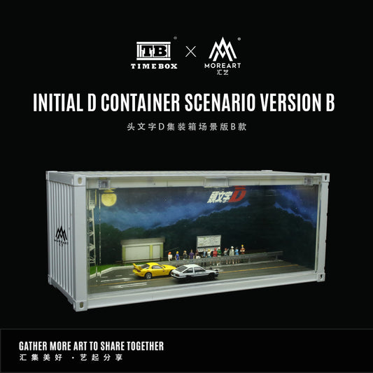 Initial D Diorama Contenedor 2 - Time Box (BAJO PEDIDO)