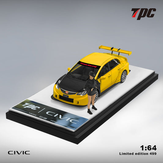 Honda Civic Yellow - TPC (POR PEDIDO)