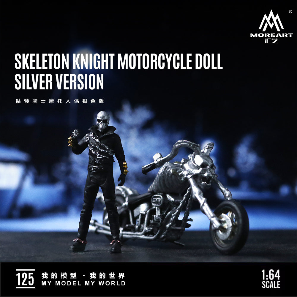 Moto Skeleton Knight Figura - MoreART (BAJO PEDIDO)