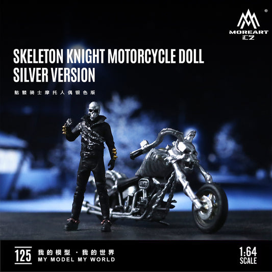 Moto Skeleton Knight Figura - MoreART (BAJO PEDIDO)