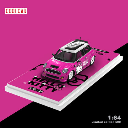 Mini Cooper Hellow Kitty Violet - Cool Car (POR PEDIDO)