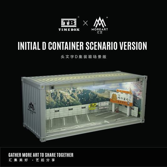 Initial D Diorama Contenedor 1 - Time Box (BAJO PEDIDO)