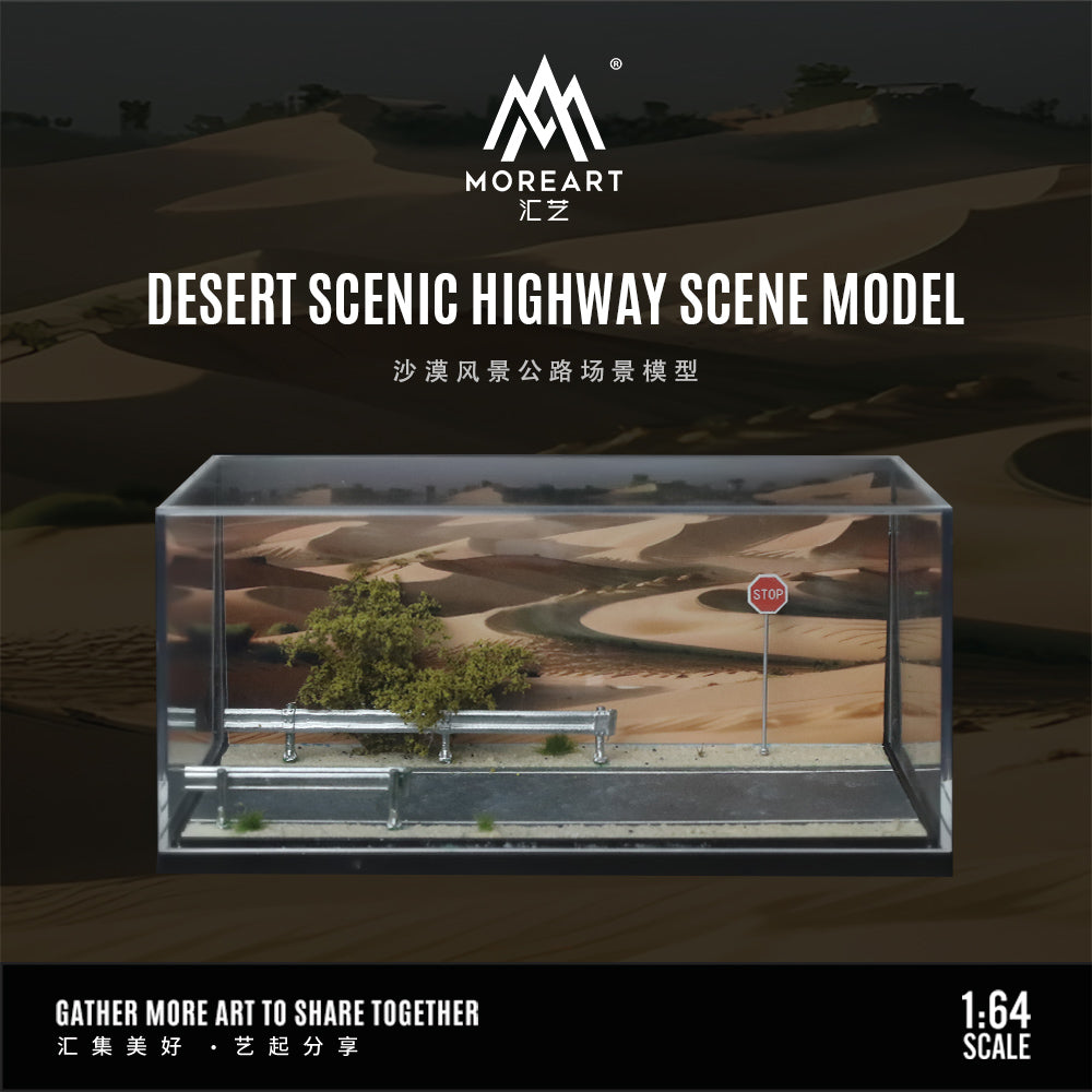 Escena desértico Diorama - MoreART (BAJO PEDIDO)