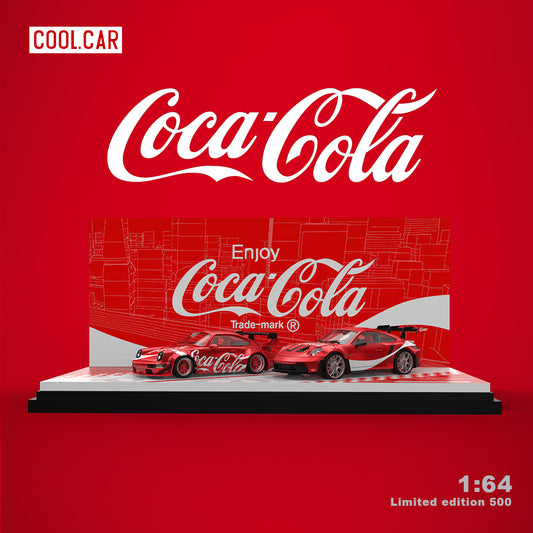 Porsche 992 y 964 Coca Cola  - Cool Car (POR PEDIDO)