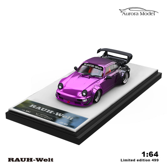 Porsche 964 Chrome - Aurora Model (POR PEDIDO)