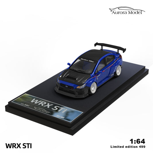 Subaru Sti Blue - Aurora Model (POR PEDIDO)