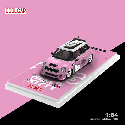 Mini Cooper Hellow Kitty Pink - Cool Car (POR PEDIDO)