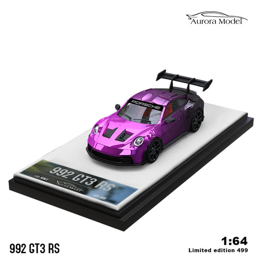 Porsche 992 Chrome - Aurora Model (POR PEDIDO)