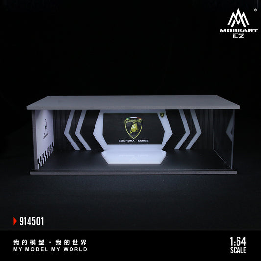 Concesionara Lamborghini Diorama - MoreART (BAJO PEDIDO)