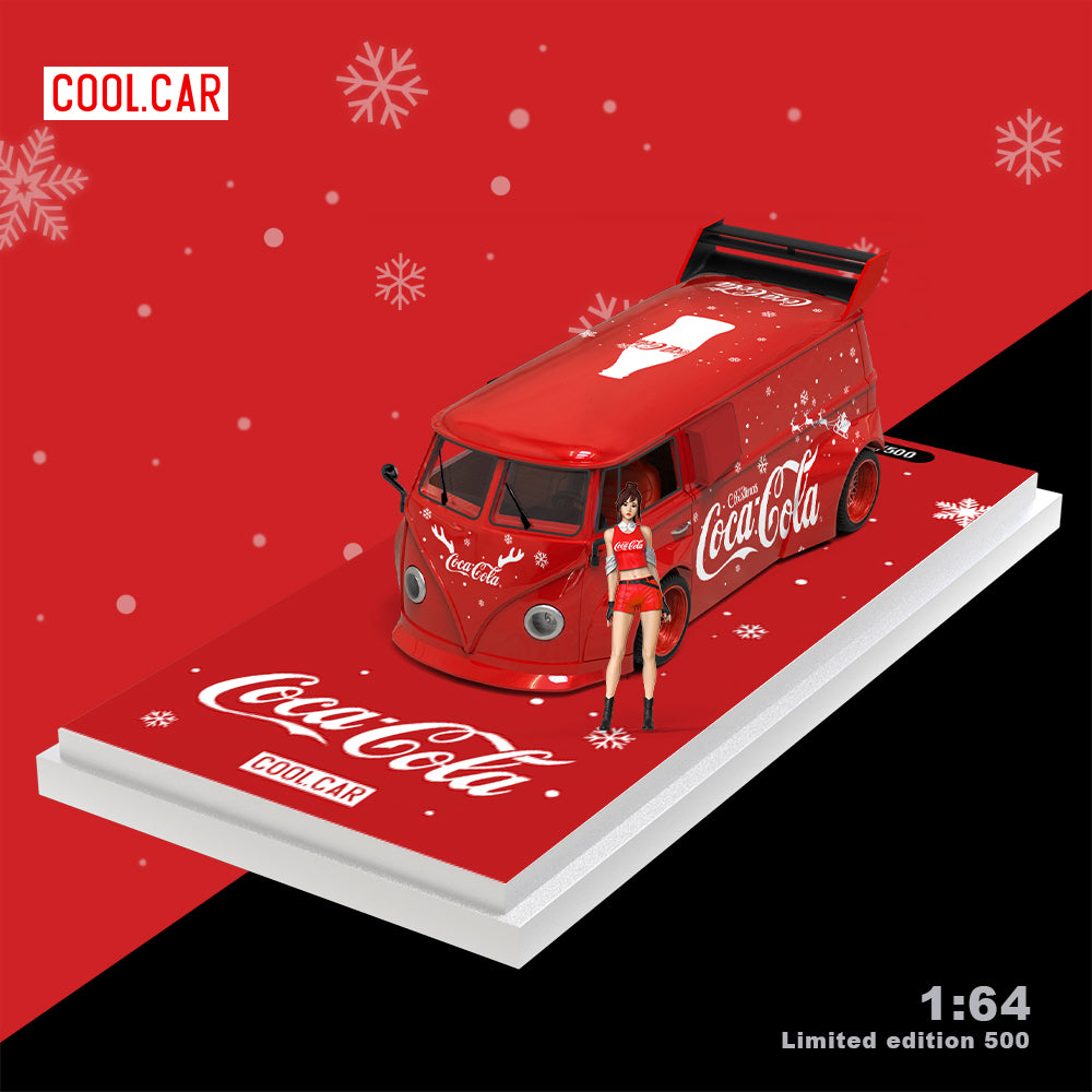 Volkswagen T1 Coca Cola Navidad - Cool Car (POR PEDIDO)