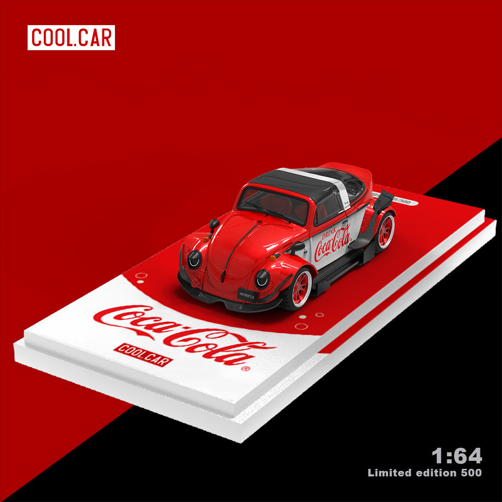 Volkswagen Bettle Coca Cola - Cool Car (POR PEDIDO)