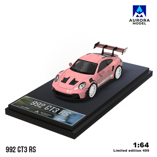 Porsche 992 GT3 RS Pink- Aurora Model (POR PEDIDO)