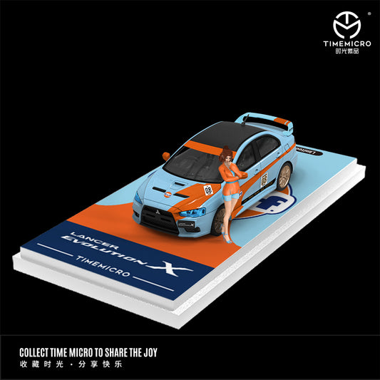 Mitsubishi Lancer Evolution X Gulf - Time Micro (POR PEDIDO)
